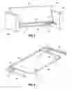 Fig. 03 - Pullout sleeper sofa with translatable support frame