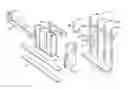 Fig. 01 - Gravity fed shelving display system