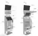 Fig. 01 - Latch mechanism for dispensing objects in point of sale systems
