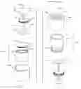 Fig. 10 - Single cup coffee and tea brewing system