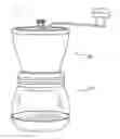 Fig. 01 - BURR GRINDER STABILIZATION APPARATUS AND SYSTEM