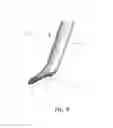 Fig. 10 - CURVED SURGICAL TOOLS