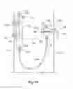 Fig. 14 - Absorbent article and distribution material