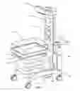 Fig. 02 - Infant warming device with integrated touch screen and display isolation mounting