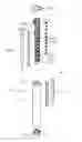 Fig. 01 - Apparatus for accommodating screws and a screw driver