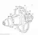 Fig. 01 - Single Shell Bicycle Hub with Enlarged Drive-Side Flange