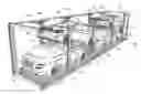 Fig. 01 - Removable frame systems for vehicle shipping