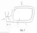 Fig. 02 - Exterior mirror assembly with actuator