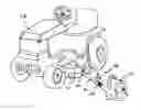 Fig. 01 - Method of cleaning underside of wheeled outdoor equipment