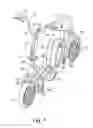 Fig. 08 - Foldable motorized bicycle