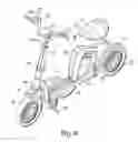 Fig. 09 - Foldable motorized bicycle
