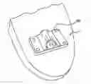 Fig. 01 - MAGNET SYSTEM FOR REMOVABLE ATTACHMENT OF AN ACCESSORY TO PERSONAL WATERCRAFT