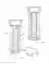 Fig. 25 - Container comprising a dispenser for goods to be packaged