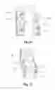 Fig. 10 - Lifting arm assembly and method of changing a holder in said lifting arm assembly