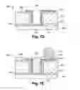 Fig. 11 - Package structure including a cavity coupled to an injection gas channel composed of a permeable material