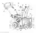 Fig. 01 - Snowthrower and chute rotation control mechanism for use with same