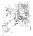 Fig. 02 - Snowthrower and chute rotation control mechanism for use with same