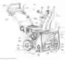 Fig. 01 - Self-propelled, single-stage snowthrower