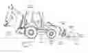 Fig. 01 - System Using Radar Apparatus for Assisting a User of a Machine of a Kind Comprising a Body and an Implement