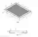 Fig. 06 - OUTDOOR SUNSHADE AND ASSEMBLY