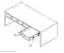 Fig. 01 - Furniture embedded locking device