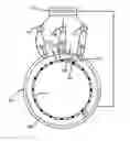 Fig. 01 - Magnetic control of guide vanes