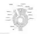 Fig. 03 - Rotary compressor having vane that has diamond-like carbon layer