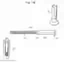 Fig. 08 - Removable blind fastener for narrow apertures