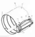 Fig. 01 - Pipe clamp assembly with stiffening element