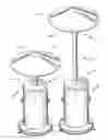 Fig. 04 - Patio heater base and pole assembly