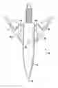 Fig. 01 - Broadhead pinpusher for replacing broadhead blades