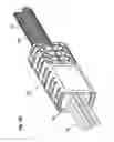 Fig. 25 - Fiber optic cable with flexible conduit