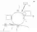 Fig. 01 - Developing device having a developer carrying member with recessed portions