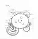 Fig. 06 - Split-seconds device with epicycloidal train for a timepiece