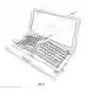 Fig. 04 - Adjustable ergonomic keyboard