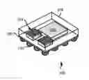 Fig. 01 - Integrated device package comprising an electromagnetic (EM) passive device in an encapsulation layer, and an EM shield