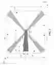 Fig. 04 - Shorted bowtie patch antenna with parasitic shorted patches