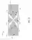 Fig. 12 - Shorted bowtie patch antenna with parasitic shorted patches