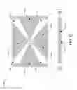 Fig. 13 - Shorted bowtie patch antenna with parasitic shorted patches