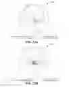Fig. 23 - Shorted bowtie patch antenna with parasitic shorted patches