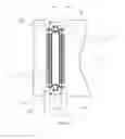 Fig. 08 - Substrate-connecting electric connector and substrate-connecting electric connector device