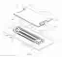 Fig. 16 - Substrate-connecting electric connector and substrate-connecting electric connector device