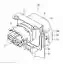 Fig. 01 - Electric wire holder having a hole with an internal diameter smaller than an external diameter of an accommodated electric wire