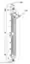 Fig. 01 - High speed data contact set with right angle termination insert