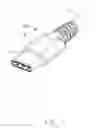 Fig. 02 - Power connector assembly with contacts conveniently soldered to cable wires