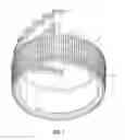 Fig. 02 - Short-circuit ring for an electrical asynchronous machine, composed of partial ring segments