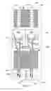 Fig. 03 - Liquid-cooled heat sink assemblies