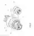 Fig. 03 - Feed wheel arrangement, timber working head, crane, and timber working machine