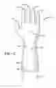 Fig. 03 - GLOVE HAVING A WIDENED CUFF AND WITH FINGER REGIONS THAT INCLUDE A FLEXIBLE HINGE REGION