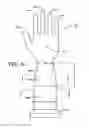 Fig. 05 - GLOVE HAVING A WIDENED CUFF AND WITH FINGER REGIONS THAT INCLUDE A FLEXIBLE HINGE REGION